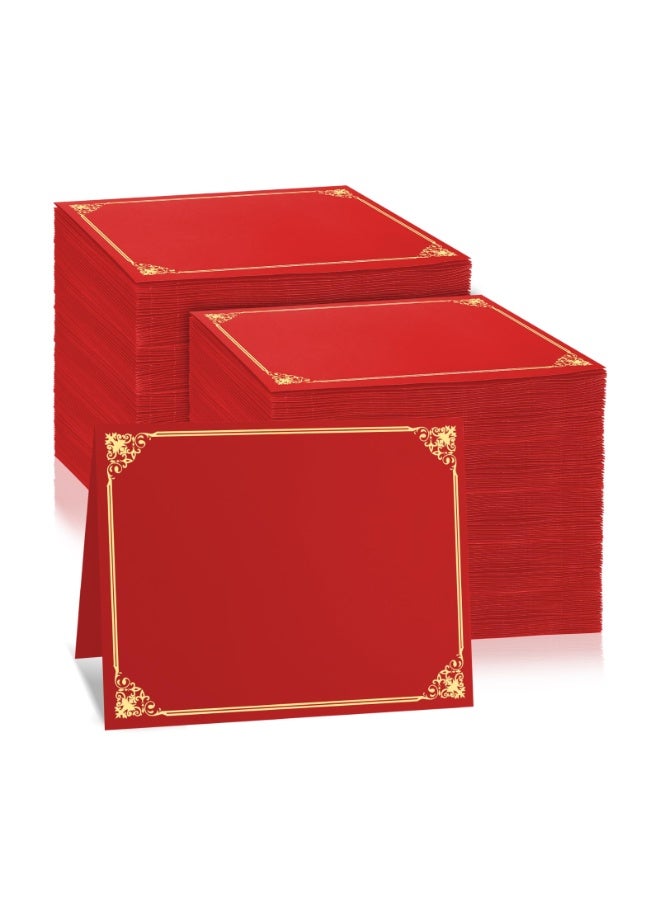 Kalon A5 Hardcover Certificate Holder RED - Image 1
